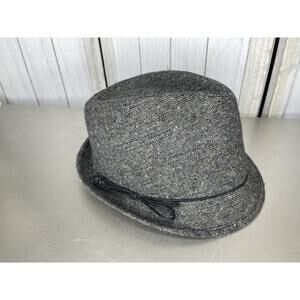 Four Buttons San Diego Hat Co Wool Blend Fedora Hat Bow Accent Women’s